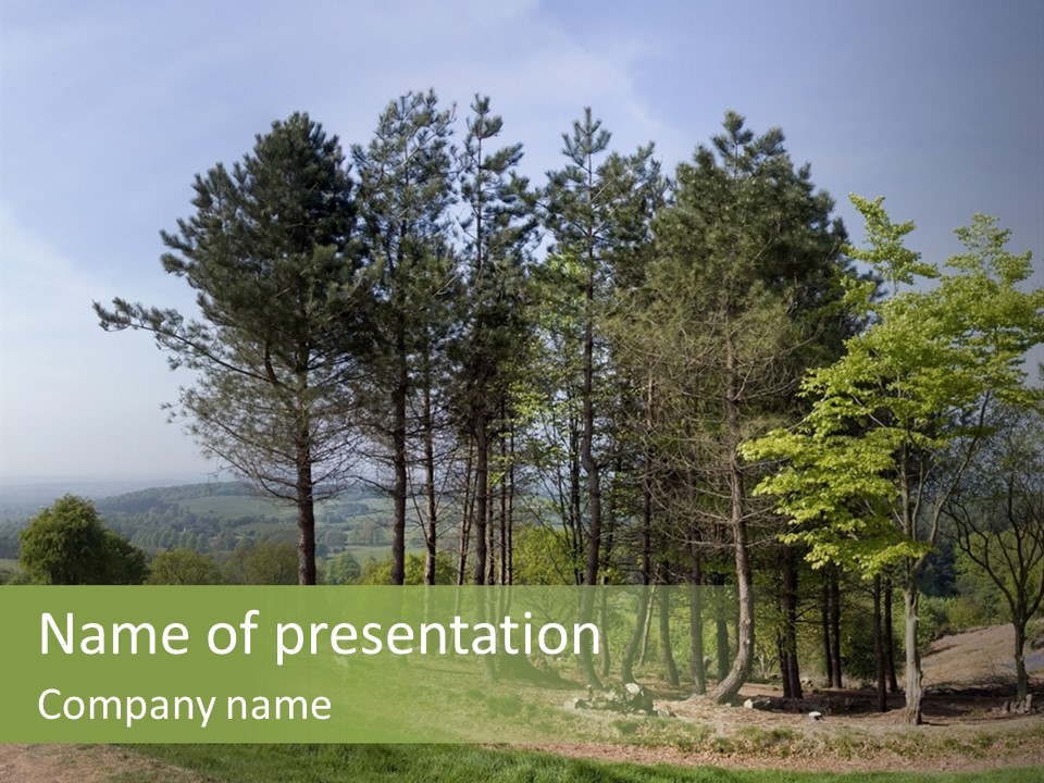 Midlands Fells Hike PowerPoint Template