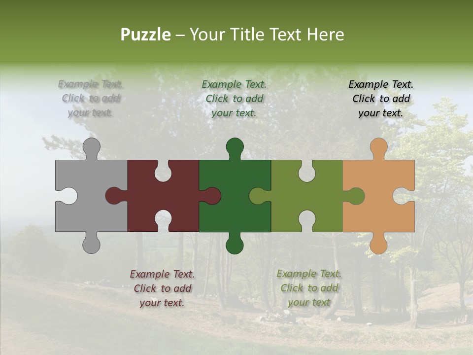 Midlands Fells Hike PowerPoint Template