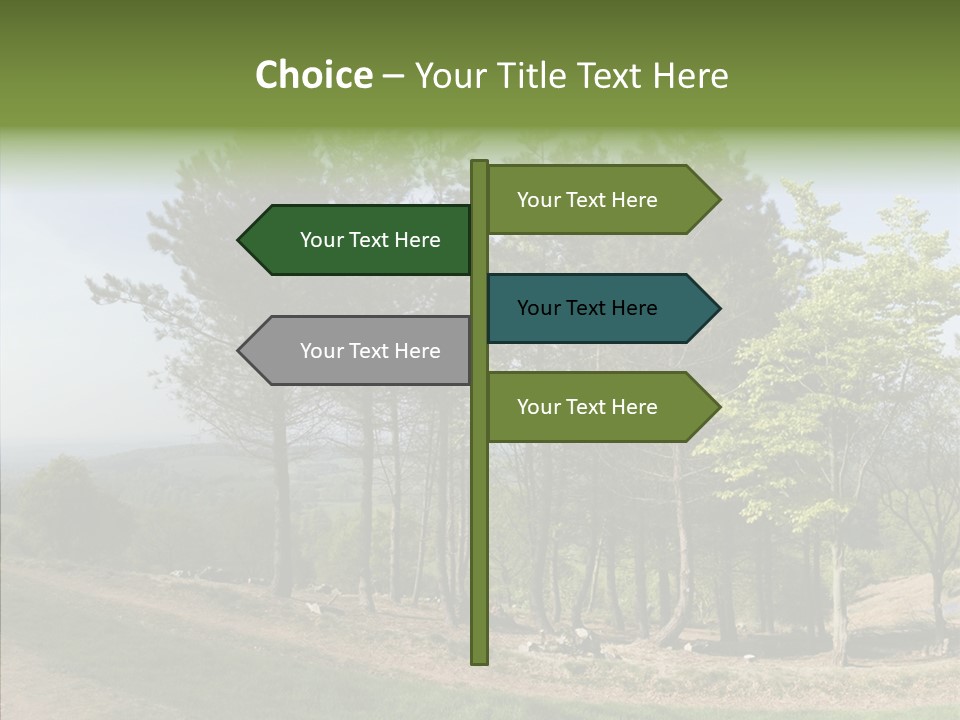 Midlands Fells Hike PowerPoint Template