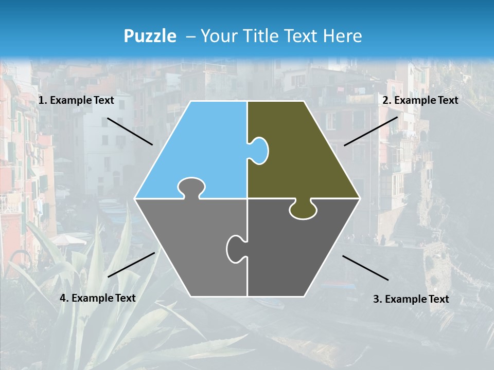 Fishing Country Shoreline PowerPoint Template