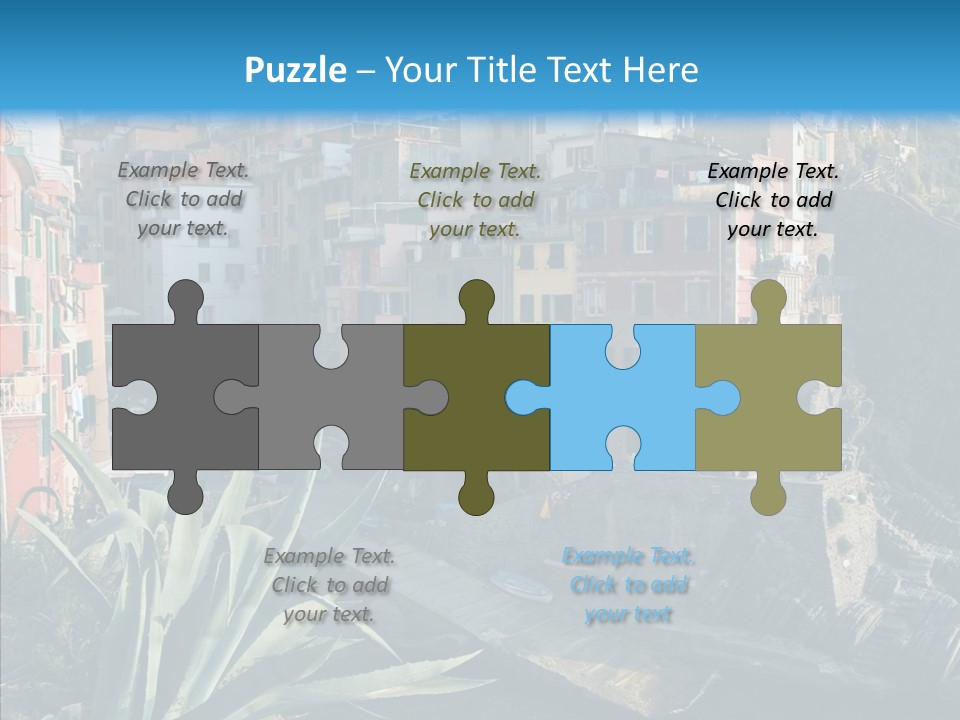 Fishing Country Shoreline PowerPoint Template