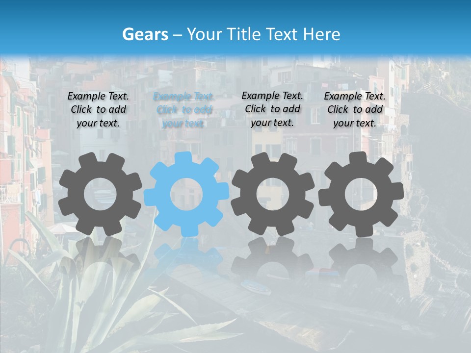 Fishing Country Shoreline PowerPoint Template