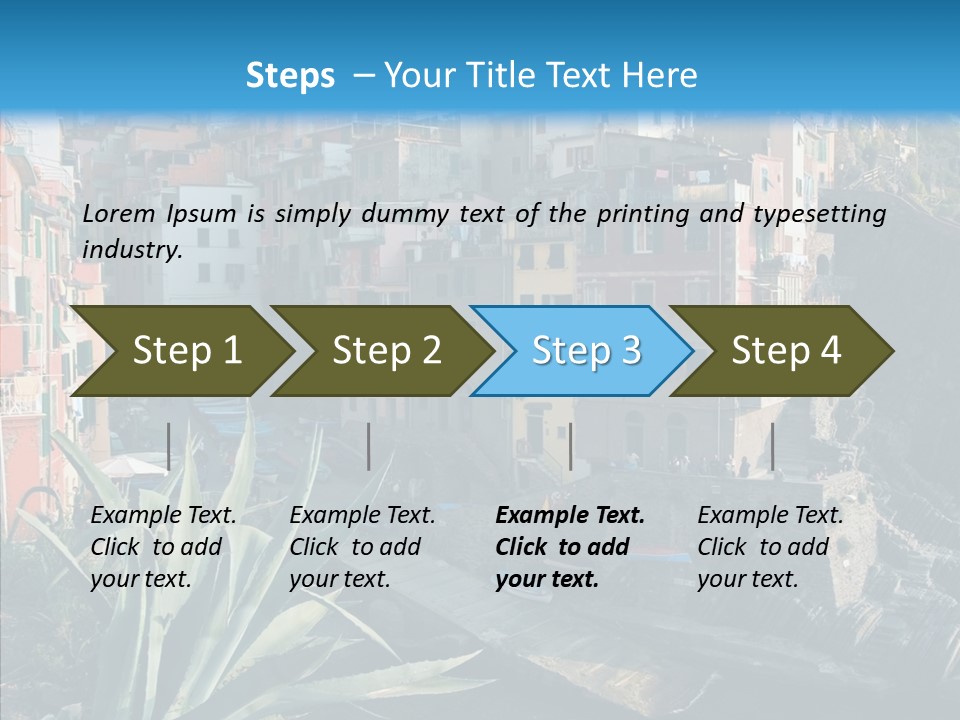 Fishing Country Shoreline PowerPoint Template