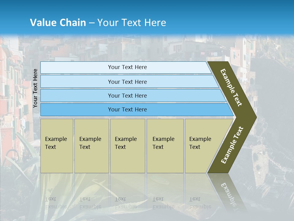 Fishing Country Shoreline PowerPoint Template