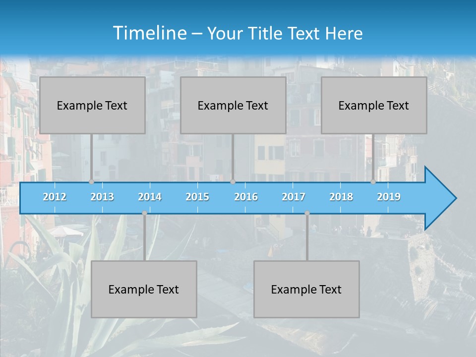 Fishing Country Shoreline PowerPoint Template