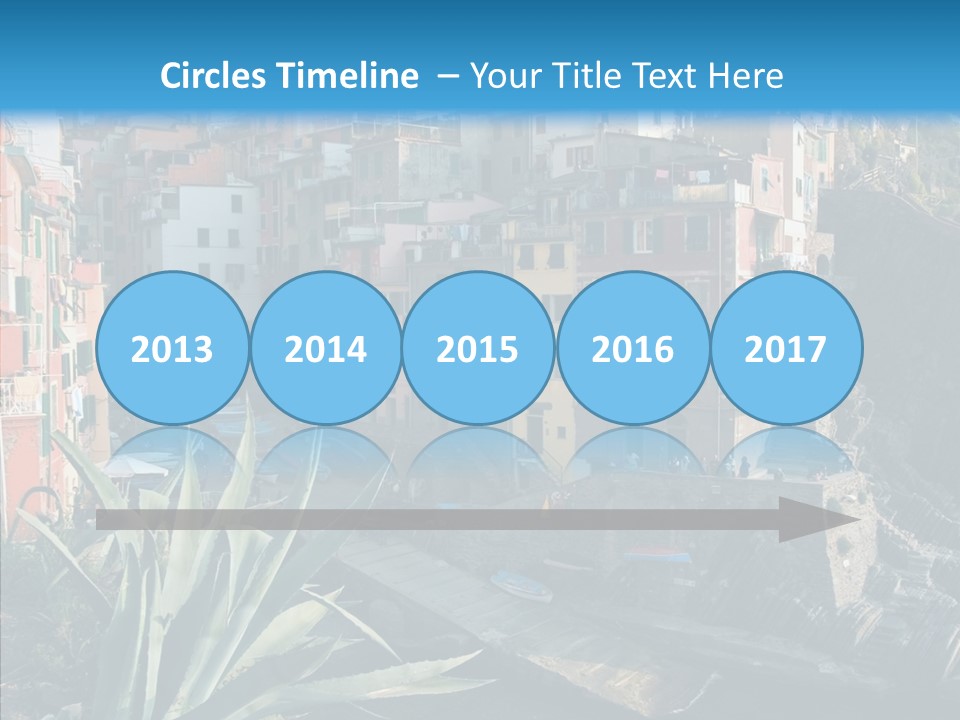 Fishing Country Shoreline PowerPoint Template