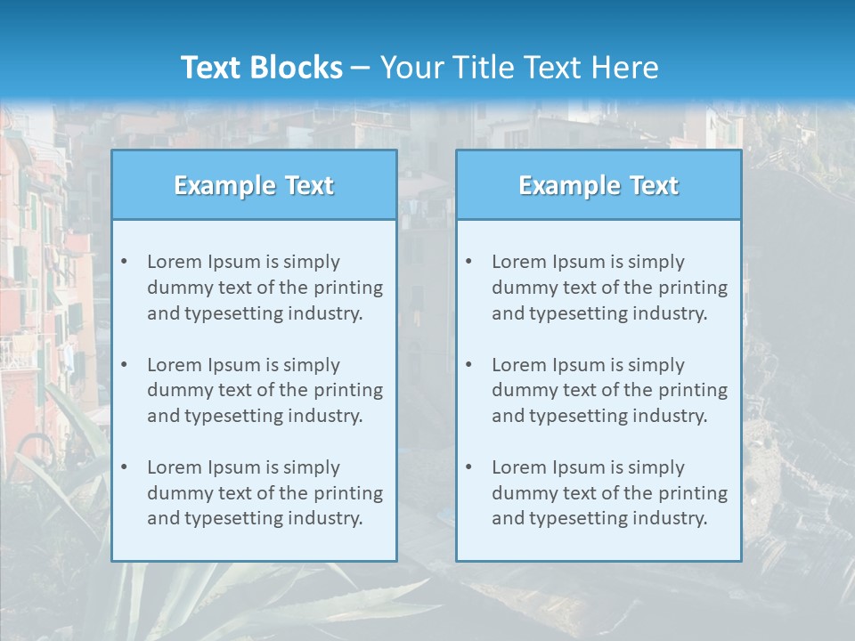 Fishing Country Shoreline PowerPoint Template