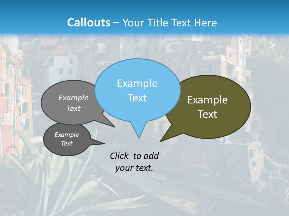 Fishing Country Shoreline PowerPoint Template