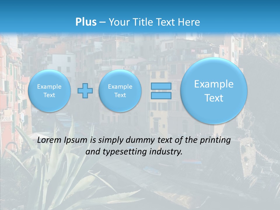Fishing Country Shoreline PowerPoint Template