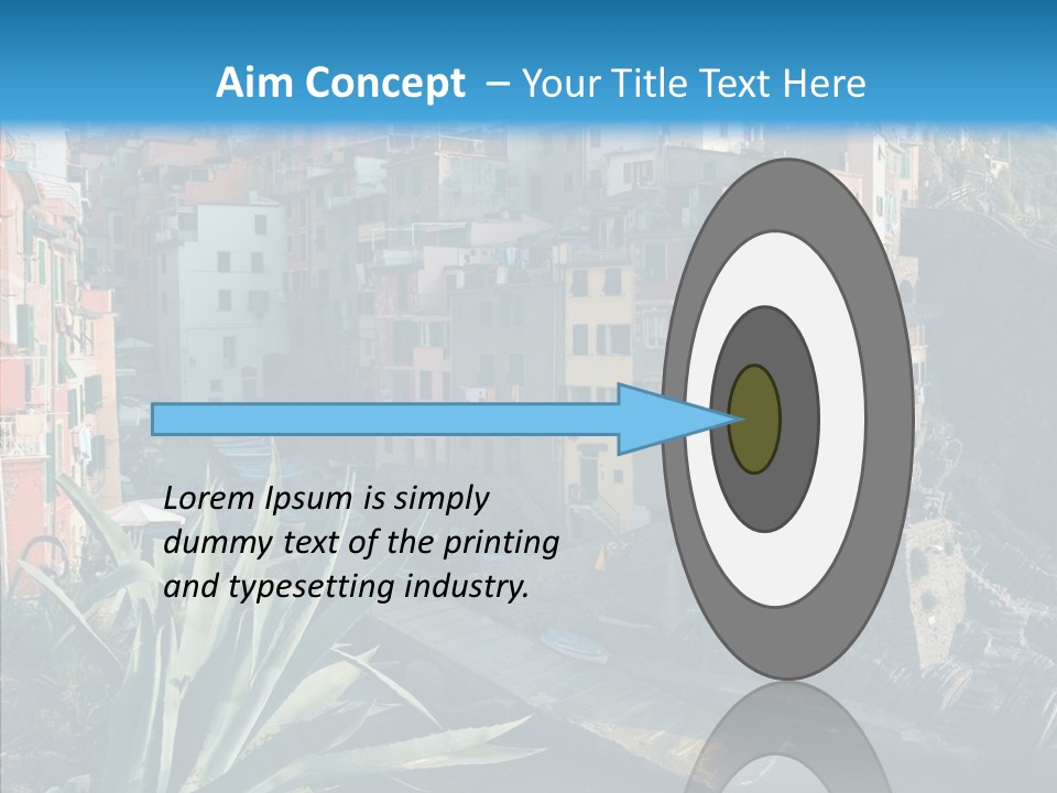 Fishing Country Shoreline PowerPoint Template