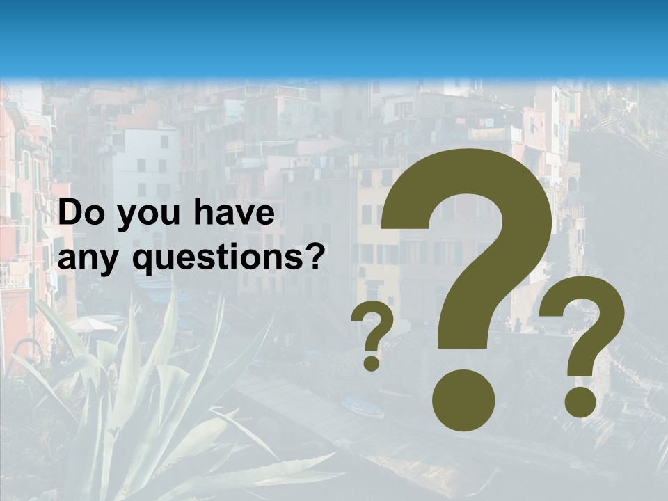 Fishing Country Shoreline PowerPoint Template