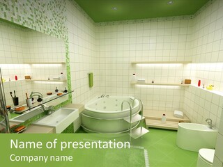 Soap Relaxation Spa PowerPoint Template