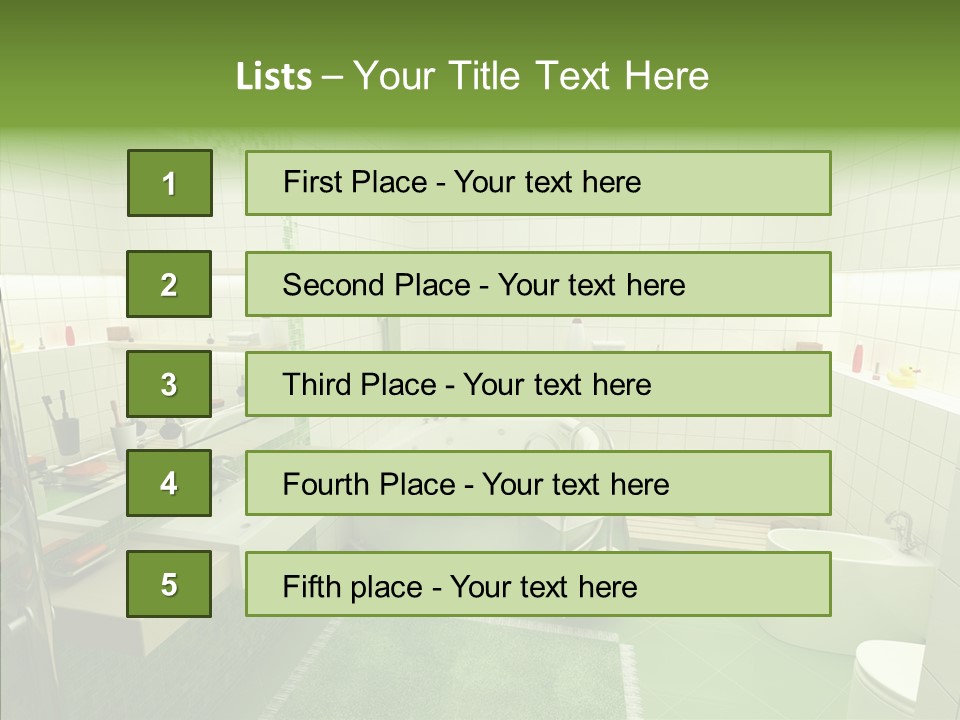 Soap Relaxation Spa PowerPoint Template