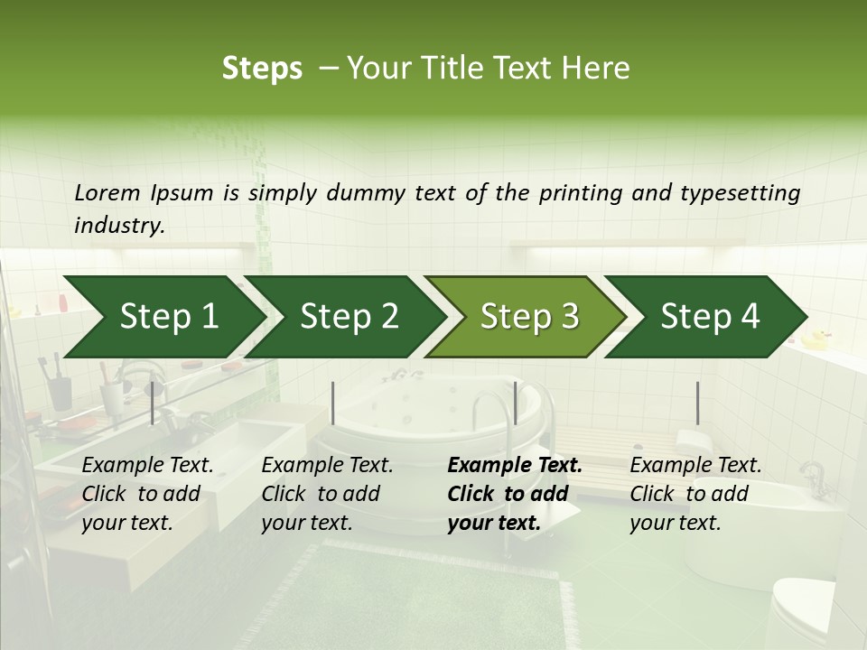 Soap Relaxation Spa PowerPoint Template