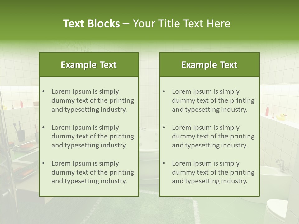 Soap Relaxation Spa PowerPoint Template