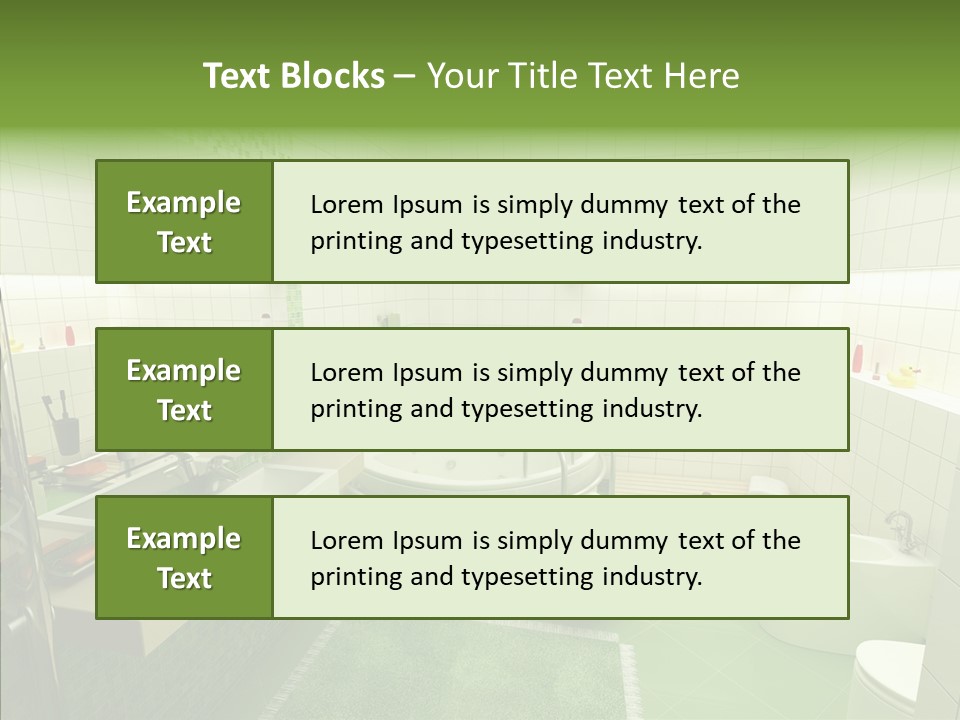Soap Relaxation Spa PowerPoint Template