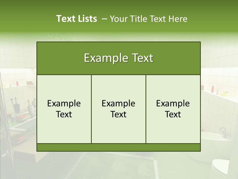 Soap Relaxation Spa PowerPoint Template