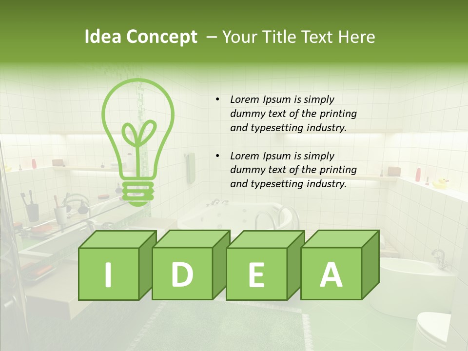 Soap Relaxation Spa PowerPoint Template