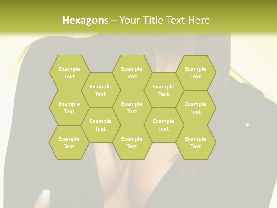 Woman Cheerful Natural PowerPoint Template