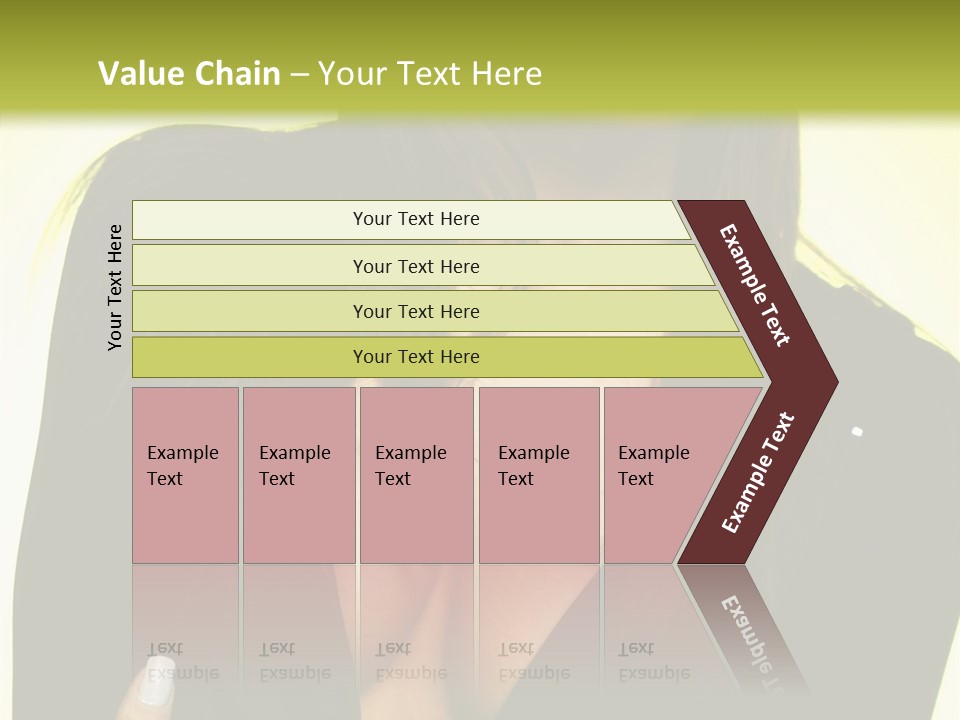 Woman Cheerful Natural PowerPoint Template