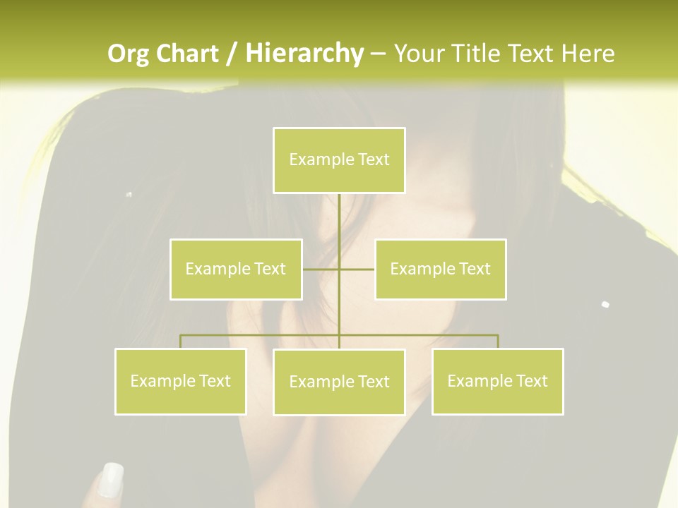 Woman Cheerful Natural PowerPoint Template