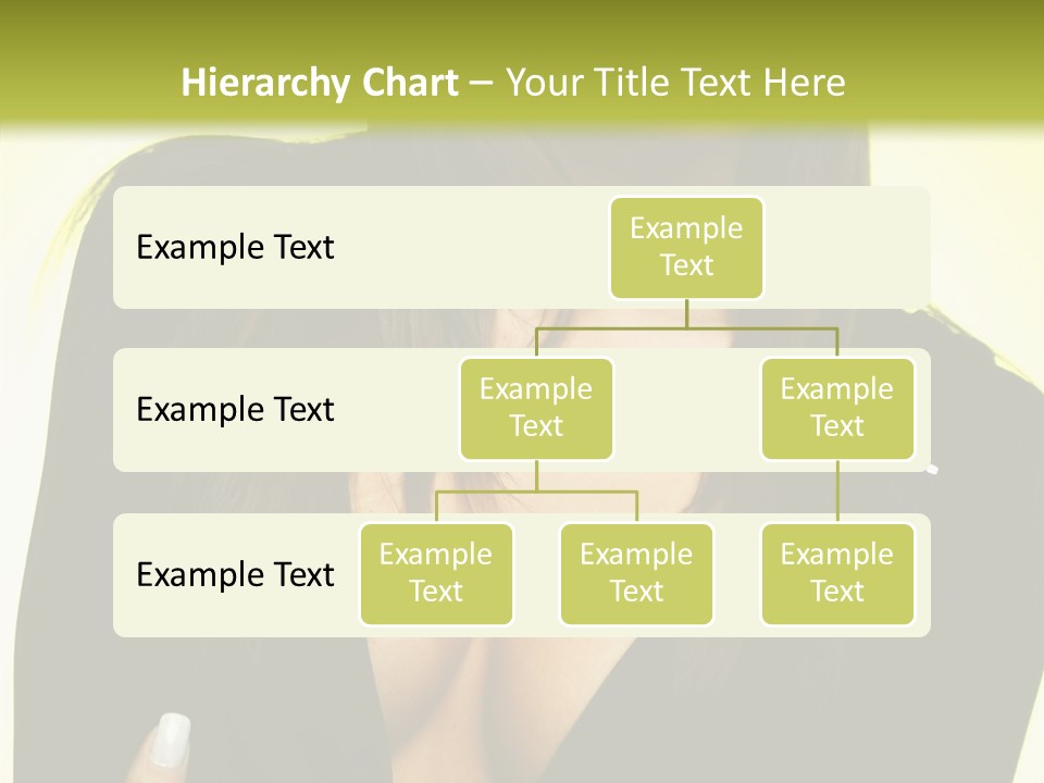 Woman Cheerful Natural PowerPoint Template