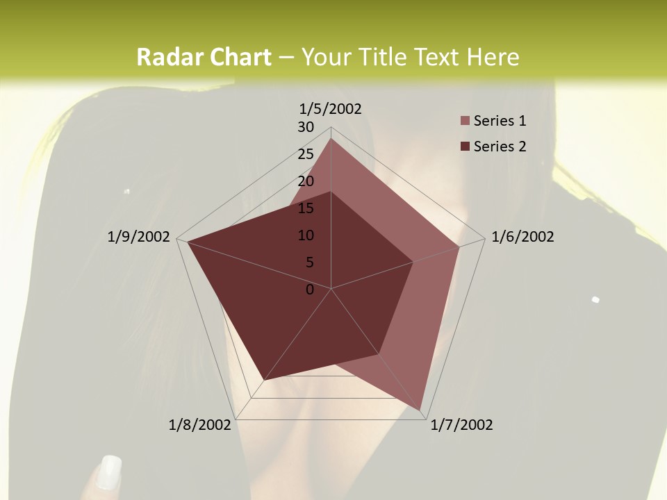 Woman Cheerful Natural PowerPoint Template
