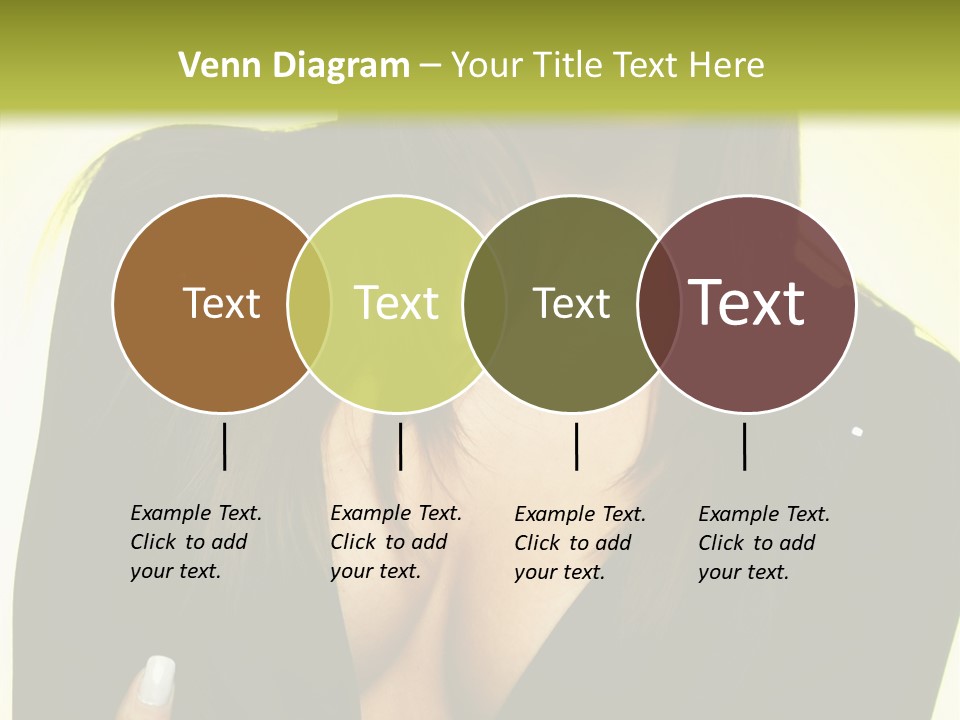 Woman Cheerful Natural PowerPoint Template