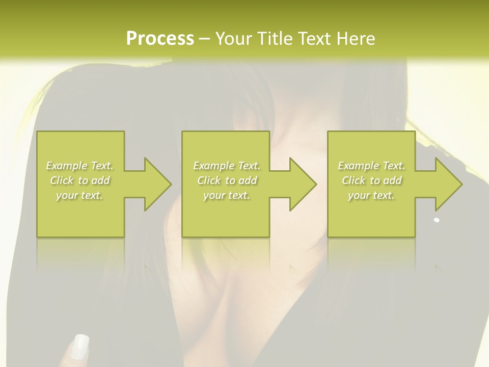 Woman Cheerful Natural PowerPoint Template