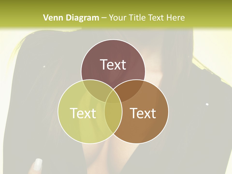 Woman Cheerful Natural PowerPoint Template