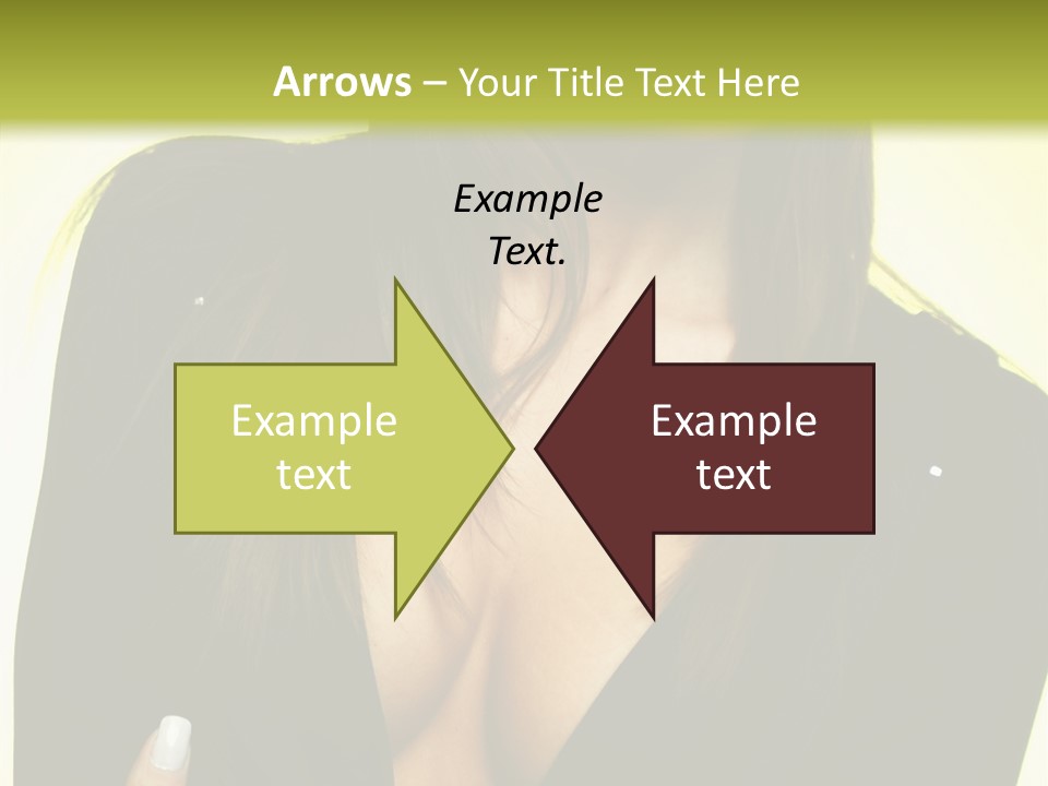 Woman Cheerful Natural PowerPoint Template