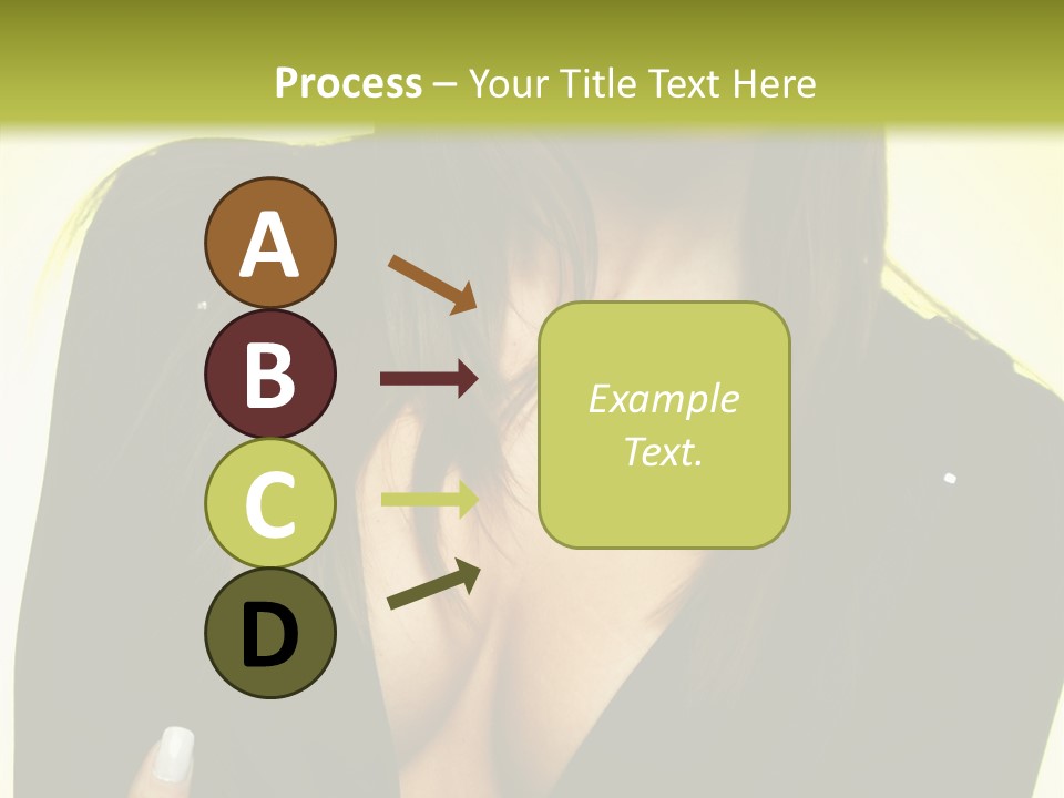 Woman Cheerful Natural PowerPoint Template