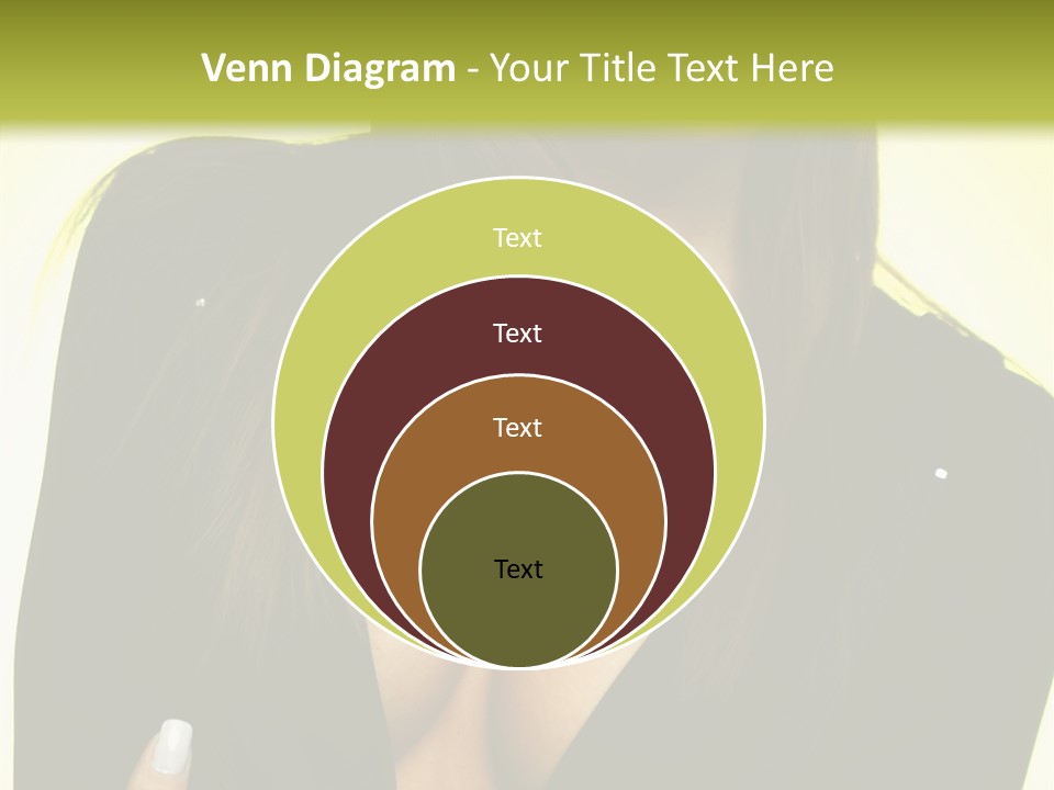 Woman Cheerful Natural PowerPoint Template