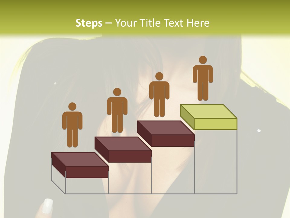 Woman Cheerful Natural PowerPoint Template