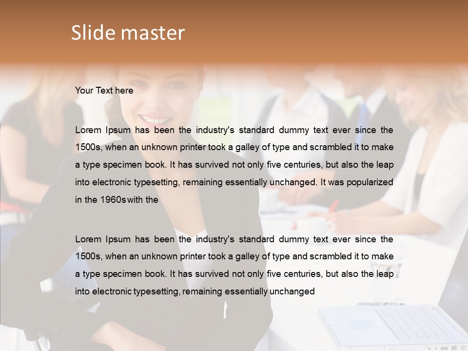 Board Teamwork Humor PowerPoint Template