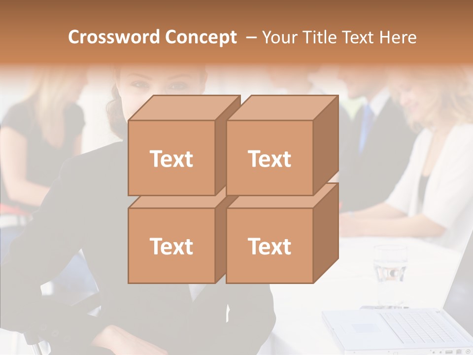 Board Teamwork Humor PowerPoint Template