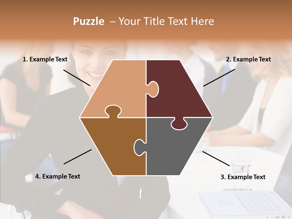 Board Teamwork Humor PowerPoint Template