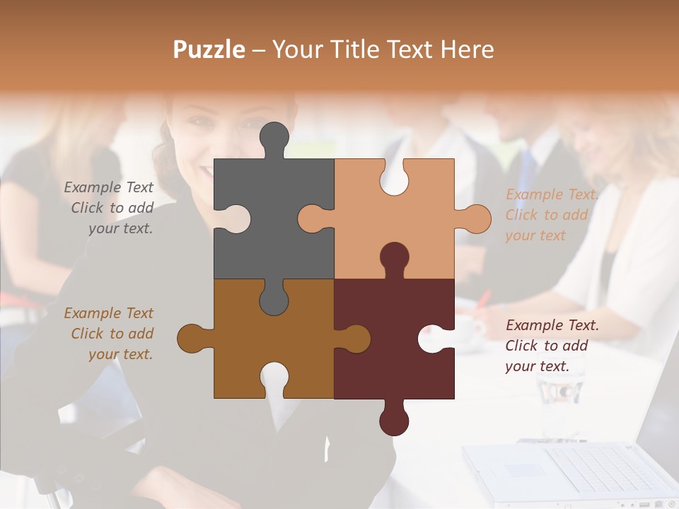 Board Teamwork Humor PowerPoint Template