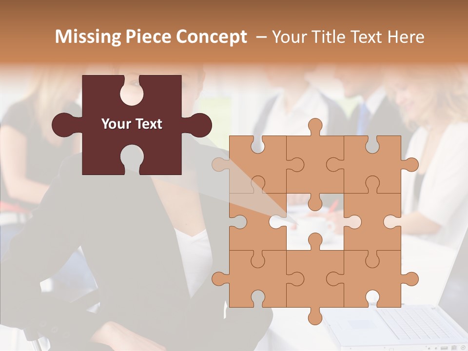 Board Teamwork Humor PowerPoint Template