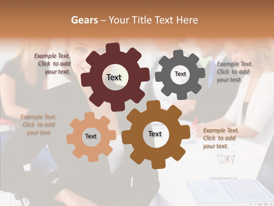 Board Teamwork Humor PowerPoint Template