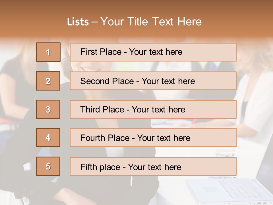 Board Teamwork Humor PowerPoint Template