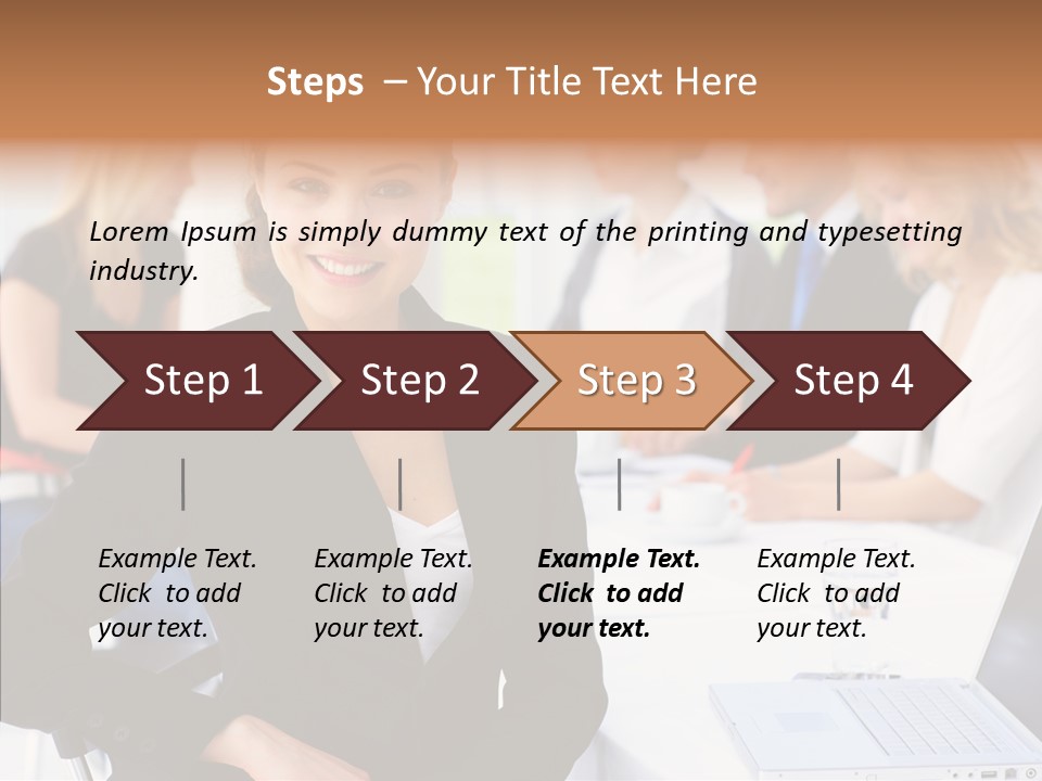 Board Teamwork Humor PowerPoint Template