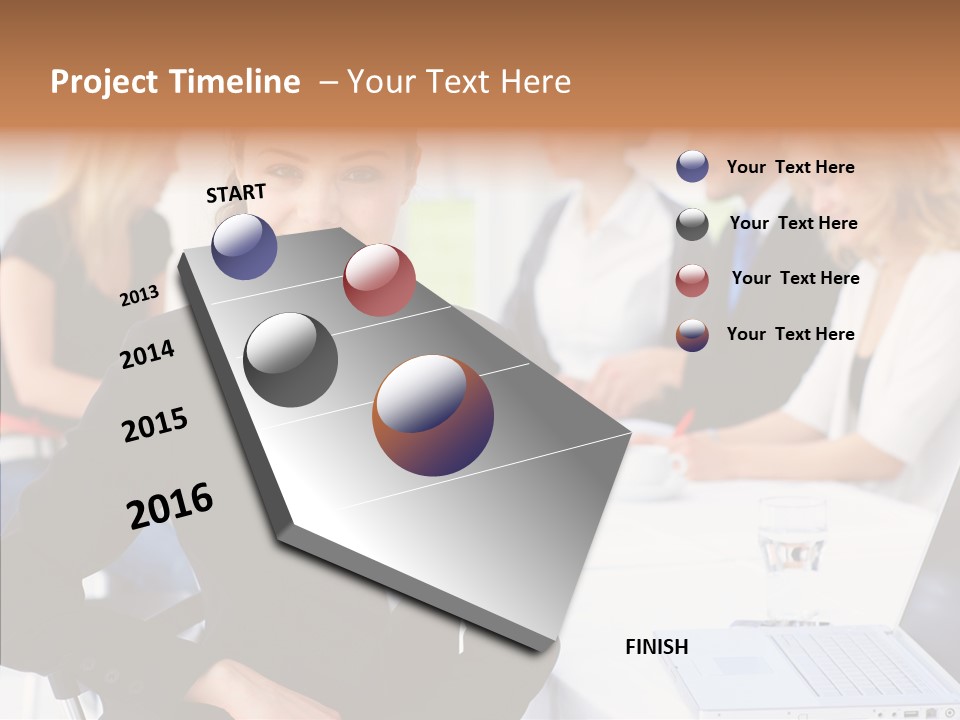 Board Teamwork Humor PowerPoint Template