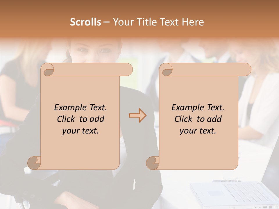 Board Teamwork Humor PowerPoint Template