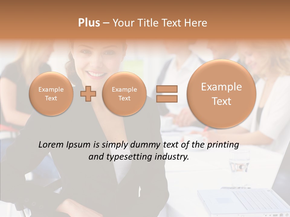 Board Teamwork Humor PowerPoint Template