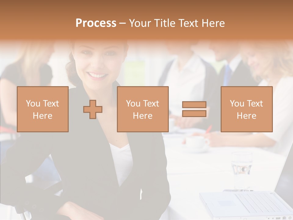 Board Teamwork Humor PowerPoint Template