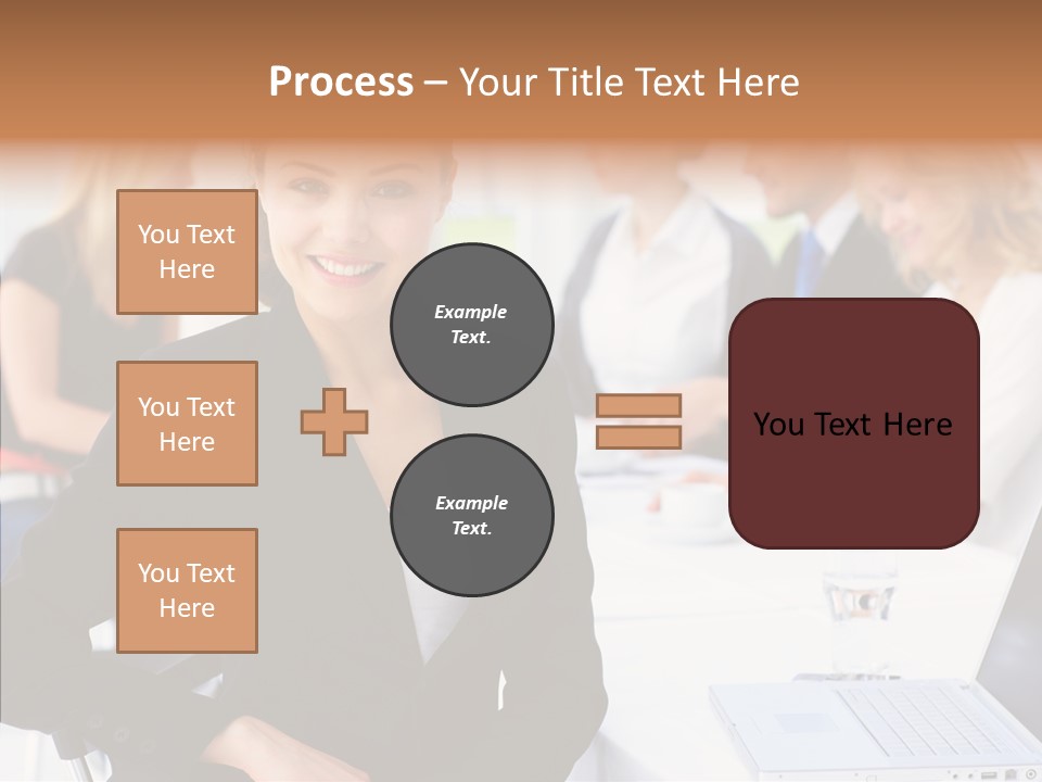 Board Teamwork Humor PowerPoint Template