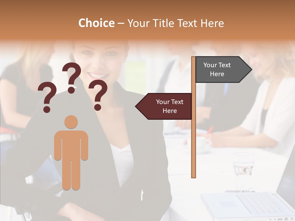 Board Teamwork Humor PowerPoint Template