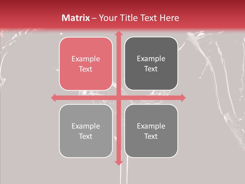 Food Water Spirit PowerPoint Template
