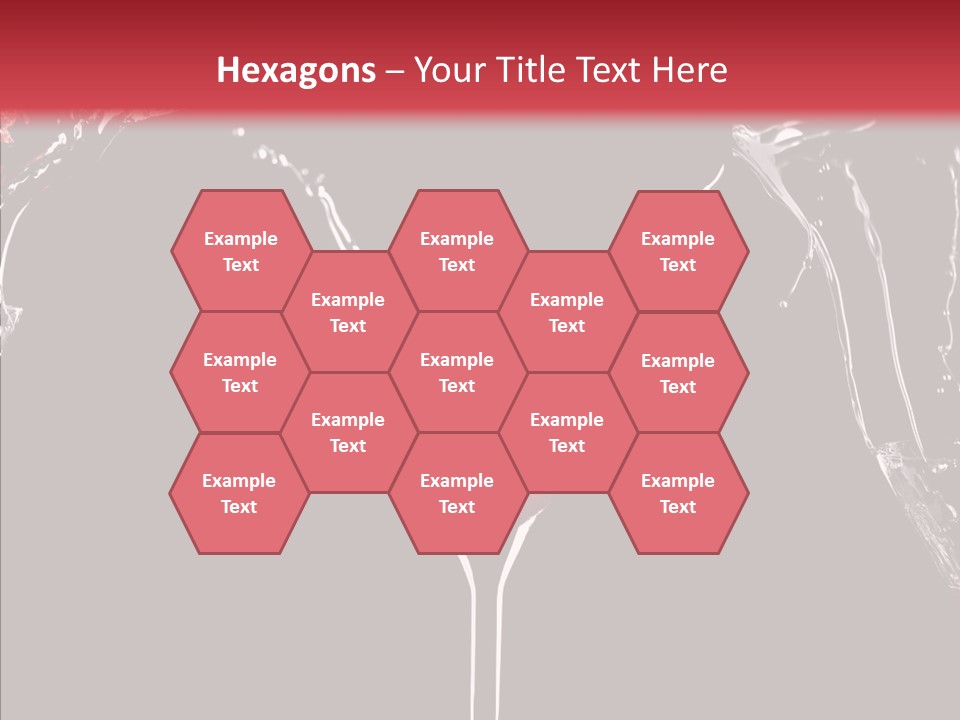 Food Water Spirit PowerPoint Template